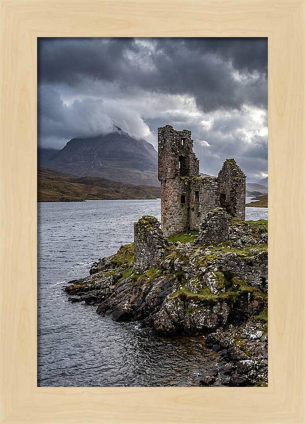 Ardvreck Castle Ruins By Loch Assynt