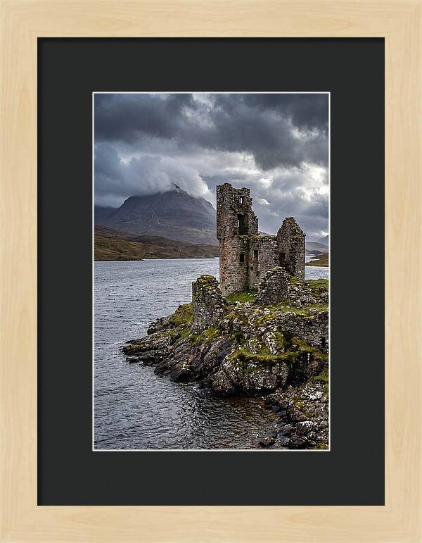 Ardvreck Castle Ruins By Loch Assynt