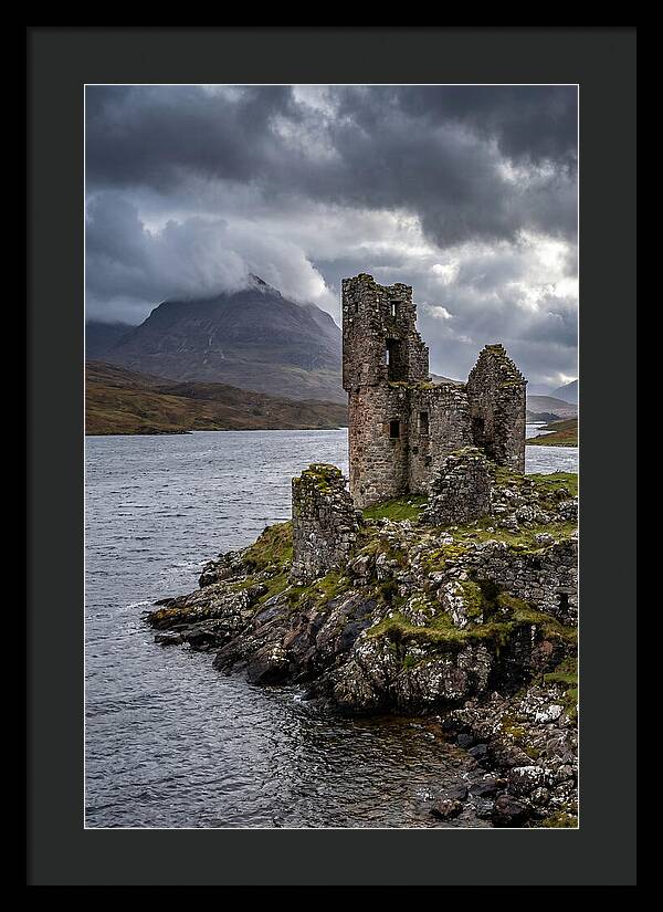 Ardvreck Castle Ruins By Loch Assynt