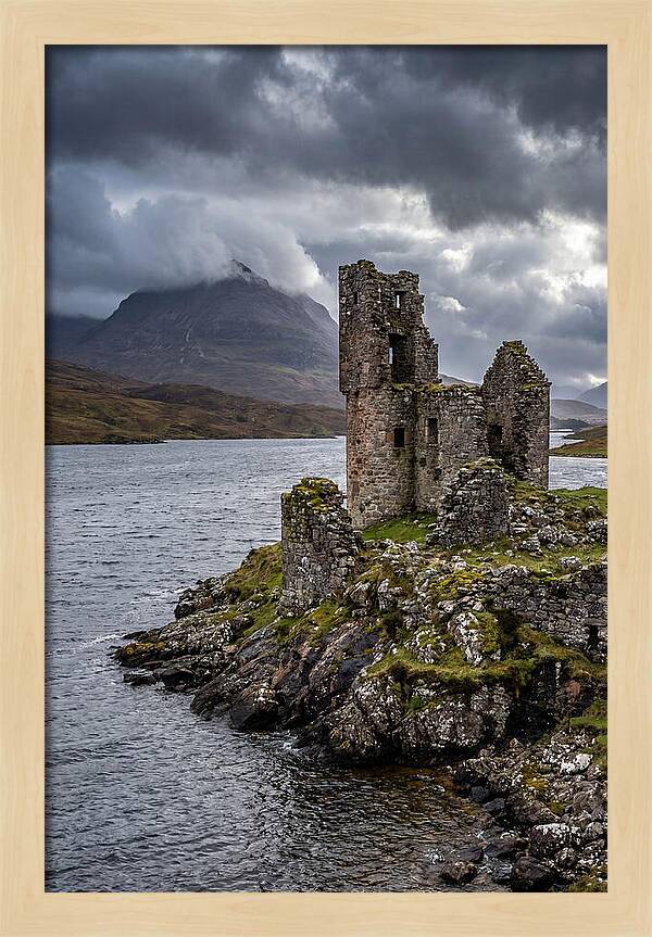 Ardvreck Castle Ruins By Loch Assynt