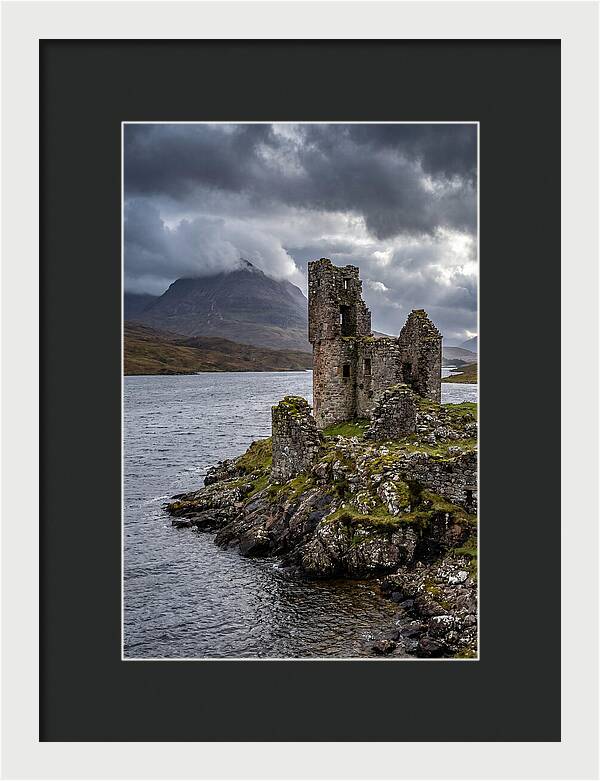 Ardvreck Castle Ruins By Loch Assynt