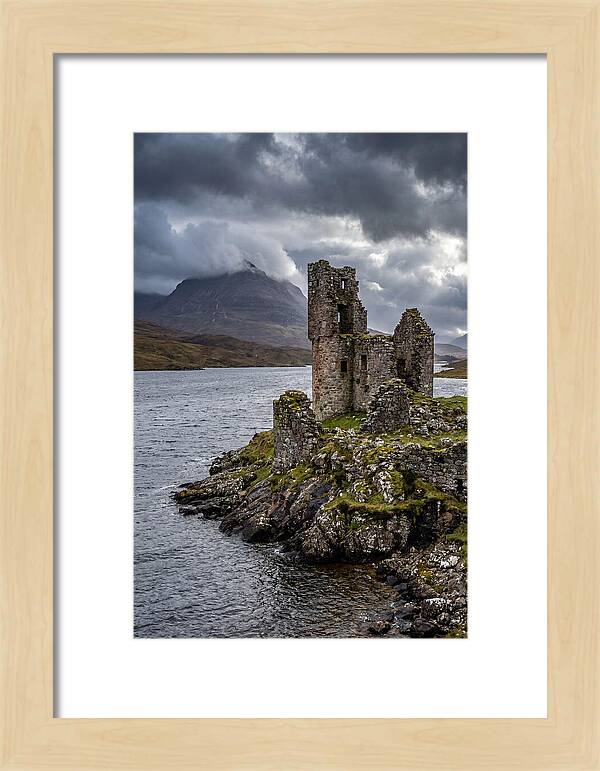 Ardvreck Castle Ruins By Loch Assynt