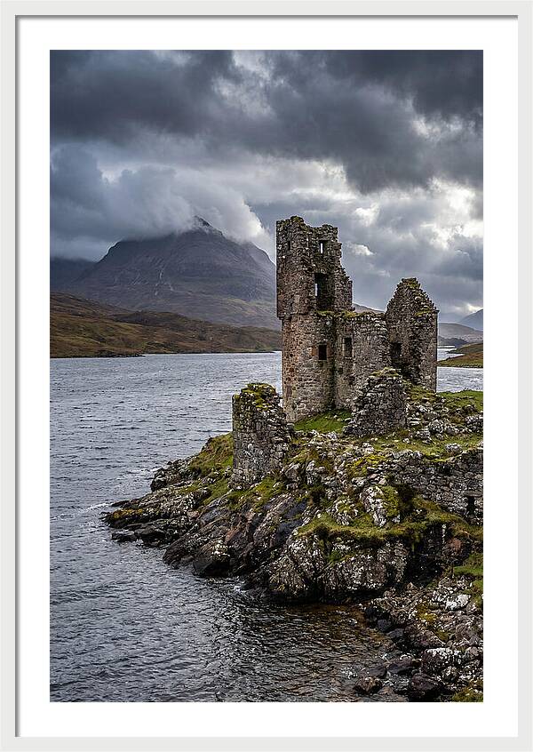Ardvreck Castle Ruins By Loch Assynt