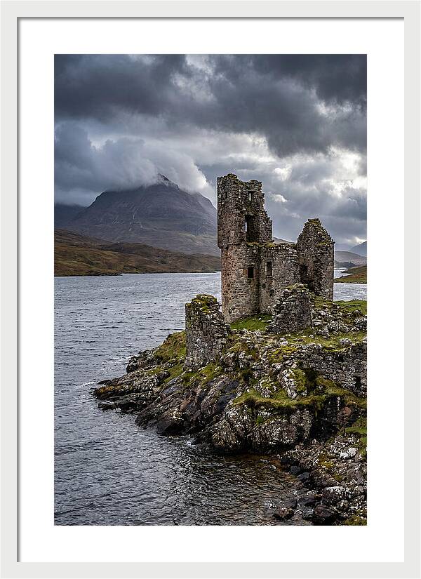 Ardvreck Castle Ruins By Loch Assynt