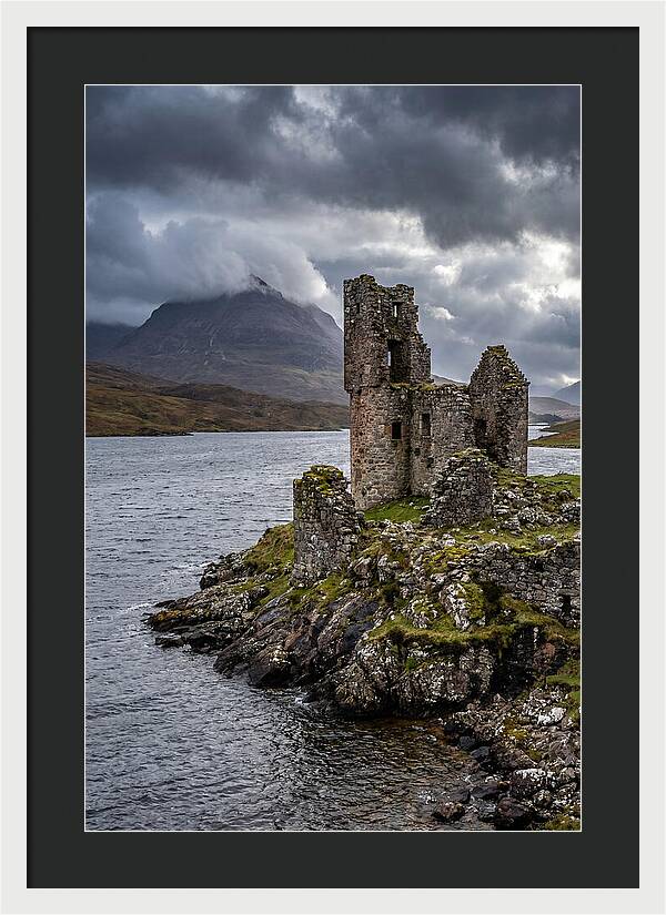 Ardvreck Castle Ruins By Loch Assynt