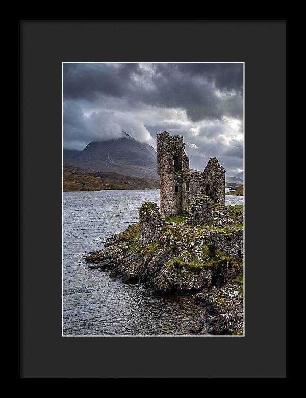 Ardvreck Castle Ruins By Loch Assynt