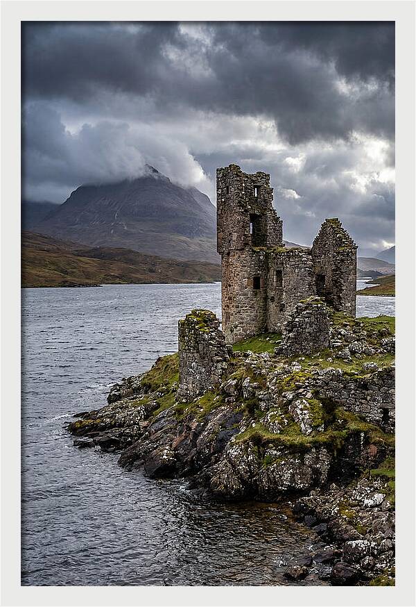 Ardvreck Castle Ruins By Loch Assynt