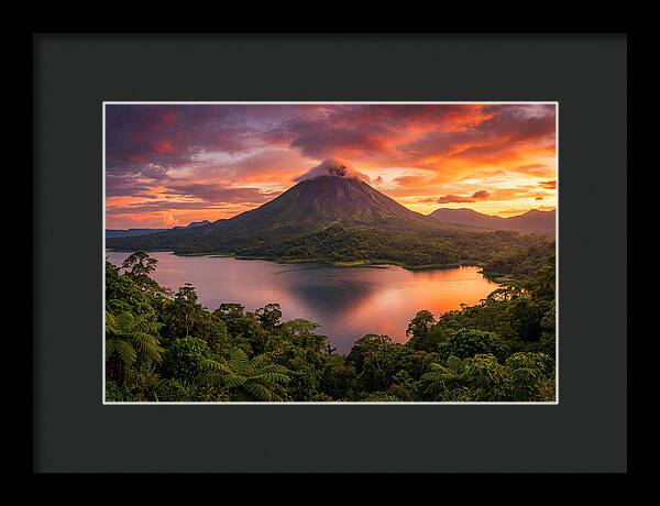 Arenal Volcano At Golden Hour