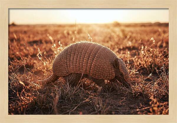 Armored Beauty In Nature