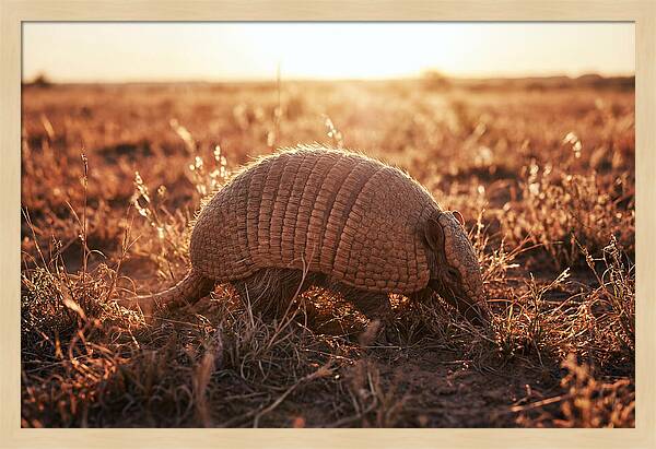 Armored Beauty In Nature