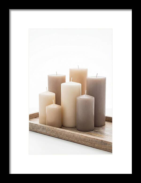 Arrangement Of Pillar Candles