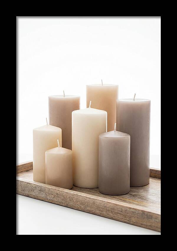 Arrangement Of Pillar Candles
