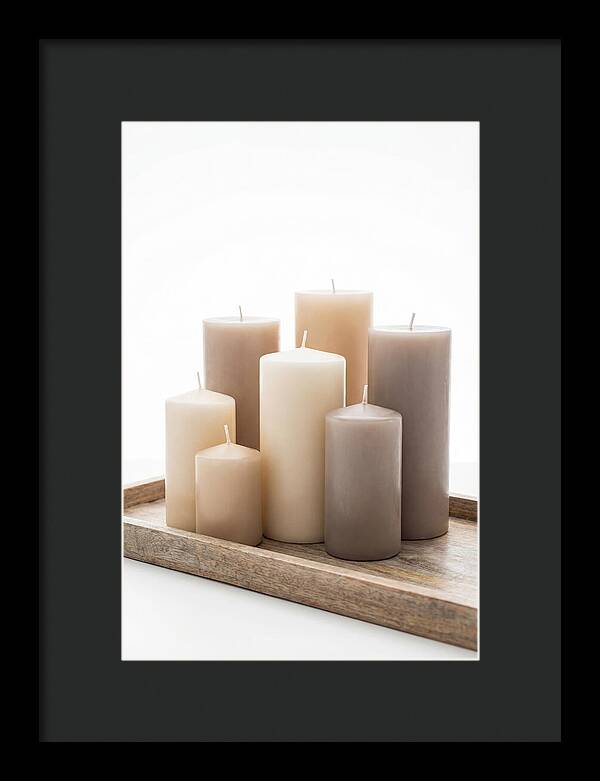 Arrangement Of Pillar Candles