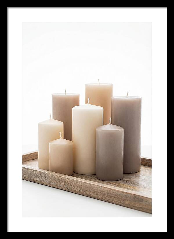 Arrangement Of Pillar Candles