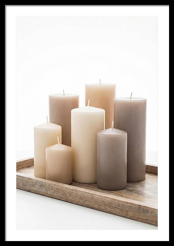 Arrangement Of Pillar Candles