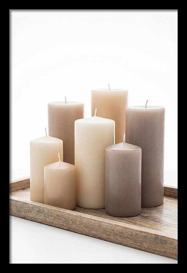 Arrangement Of Pillar Candles