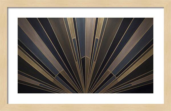 Art Deco Sunburst Elegance