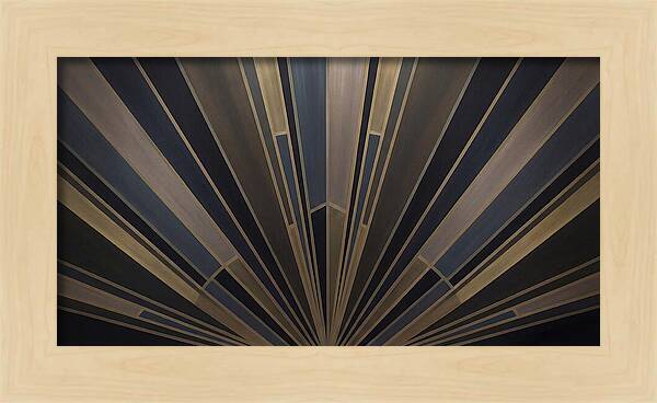 Art Deco Sunburst Elegance