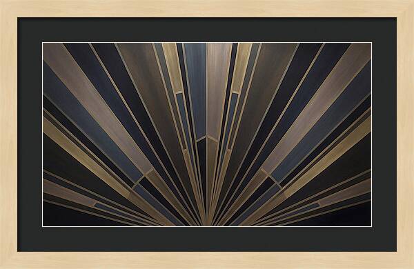 Art Deco Sunburst Elegance