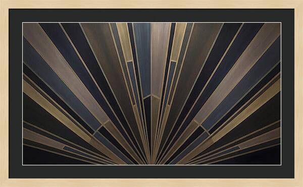Art Deco Sunburst Elegance