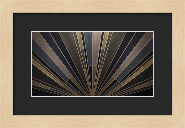 Art Deco Sunburst Elegance
