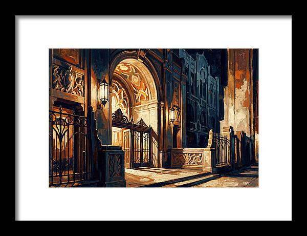 Art Deco Theater Entrance