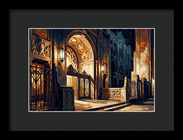 Art Deco Theater Entrance