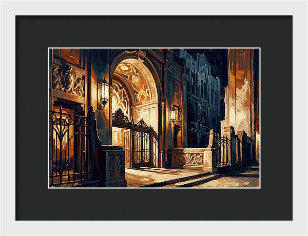 Art Deco Theater Entrance