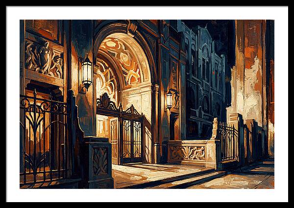 Art Deco Theater Entrance