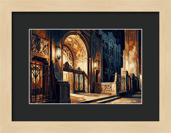 Art Deco Theater Entrance