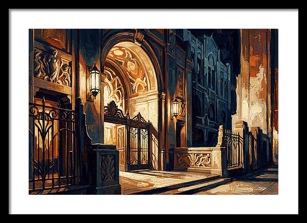 Art Deco Theater Entrance