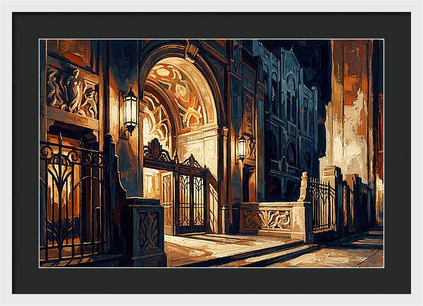 Art Deco Theater Entrance