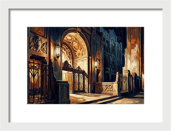 Art Deco Theater Entrance