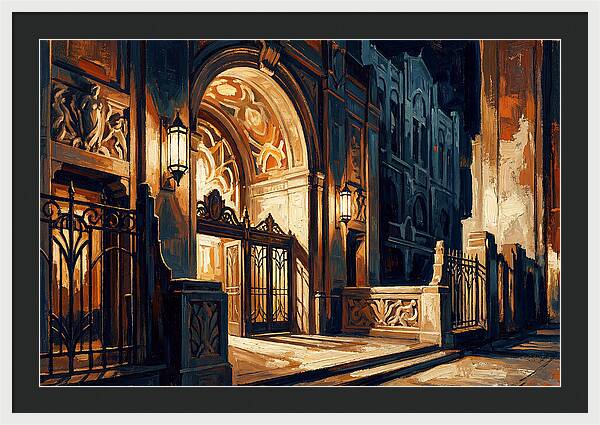 Art Deco Theater Entrance