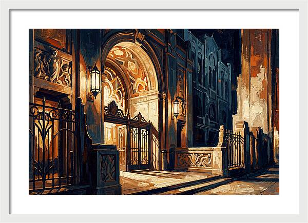Art Deco Theater Entrance