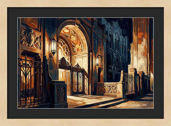 Art Deco Theater Entrance