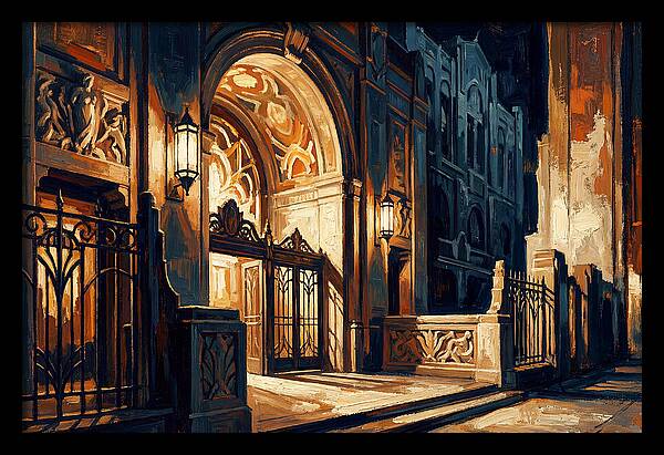 Art Deco Theater Entrance