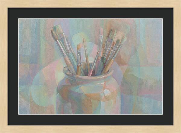 Artists Brush Jar