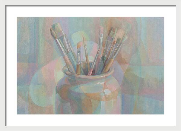 Artists Brush Jar