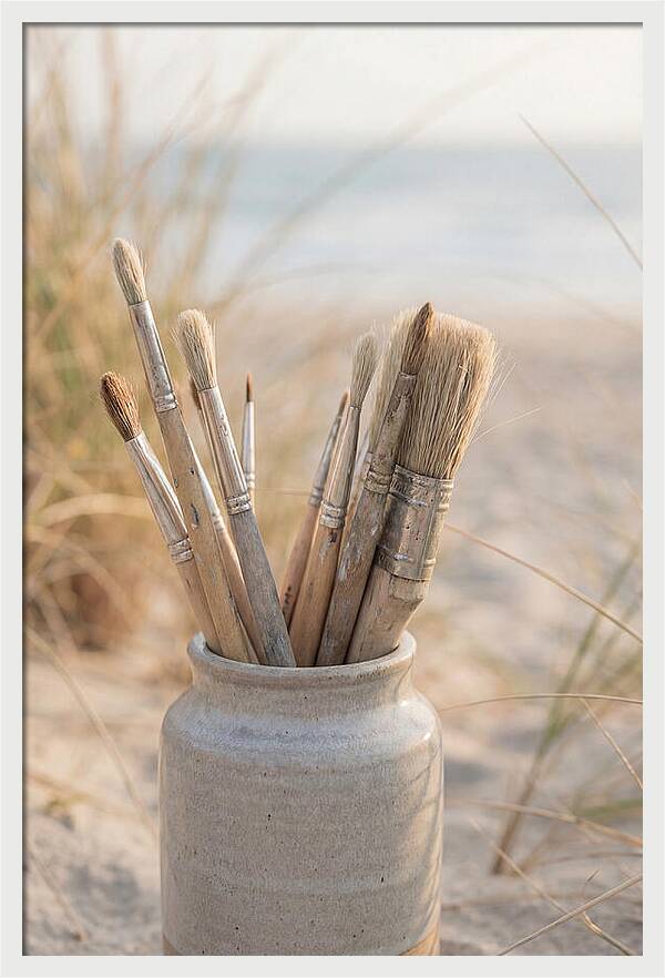 Artists Brush Jar