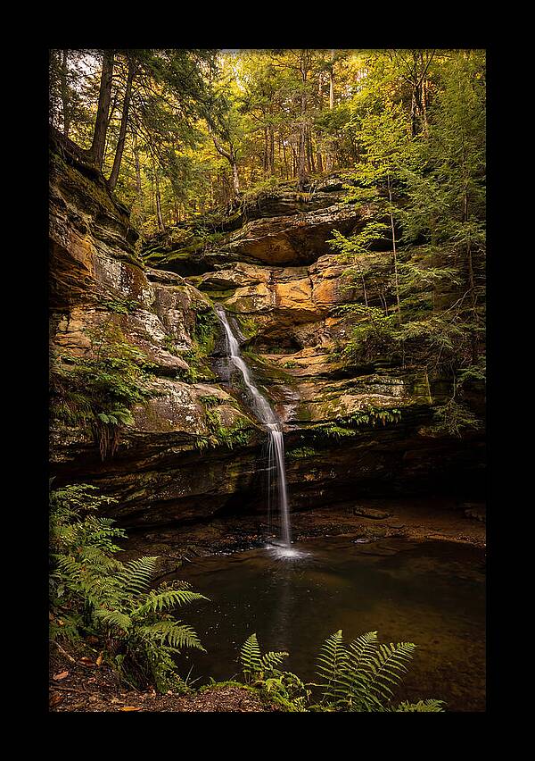 Ash Cave Waterfall Serenity