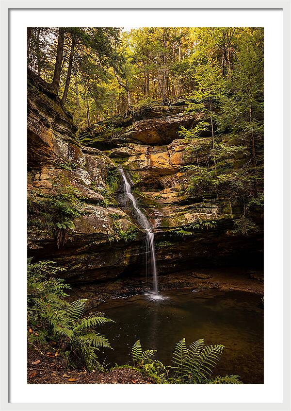 Ash Cave Waterfall Serenity
