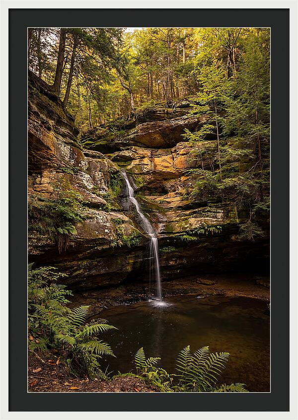 Ash Cave Waterfall Serenity
