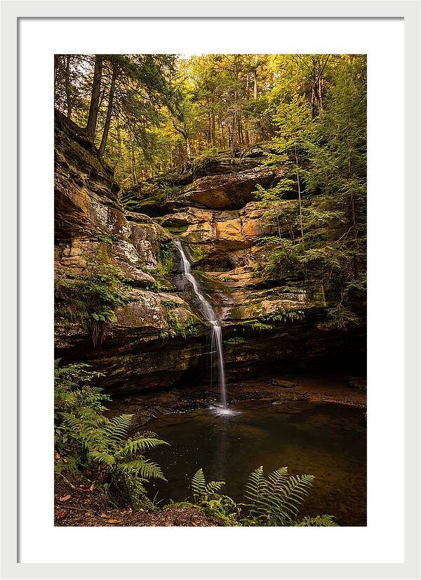 Ash Cave Waterfall Serenity