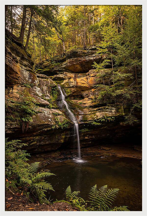 Ash Cave Waterfall Serenity