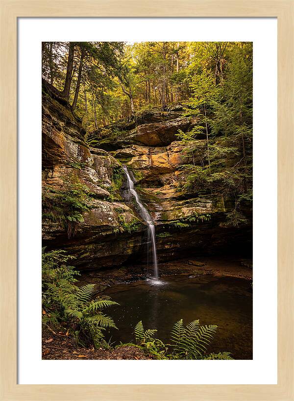 Ash Cave Waterfall Serenity