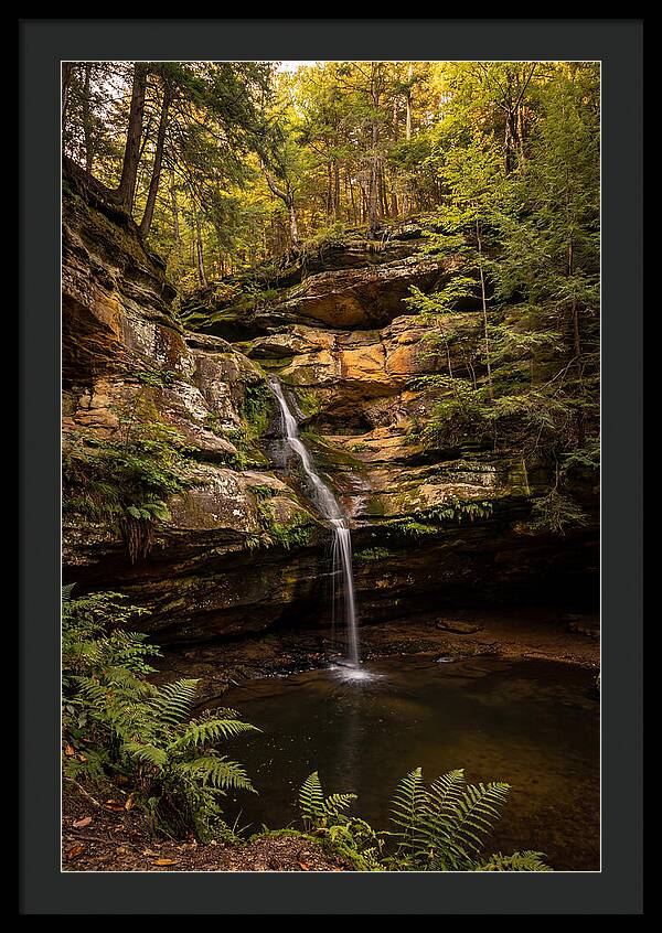 Ash Cave Waterfall Serenity
