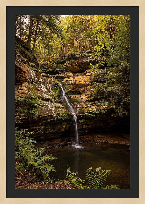 Ash Cave Waterfall Serenity