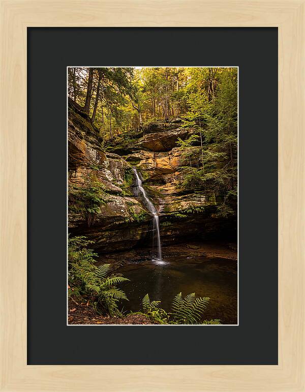 Ash Cave Waterfall Serenity