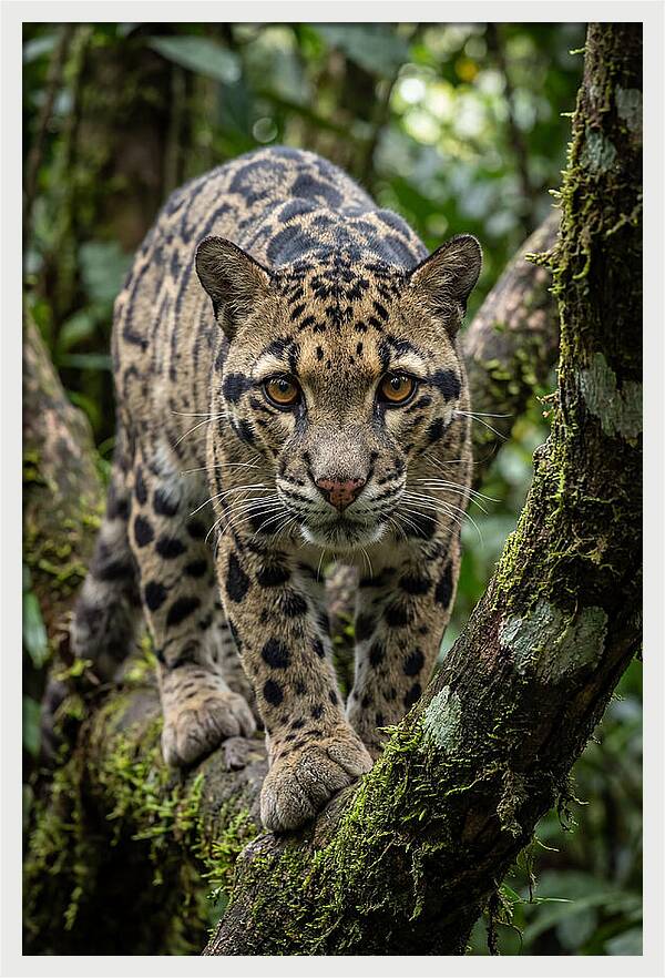 Asian Clouded Leopard Close Up
